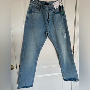 Aeropostale Men's Light Blue Straight Jeans